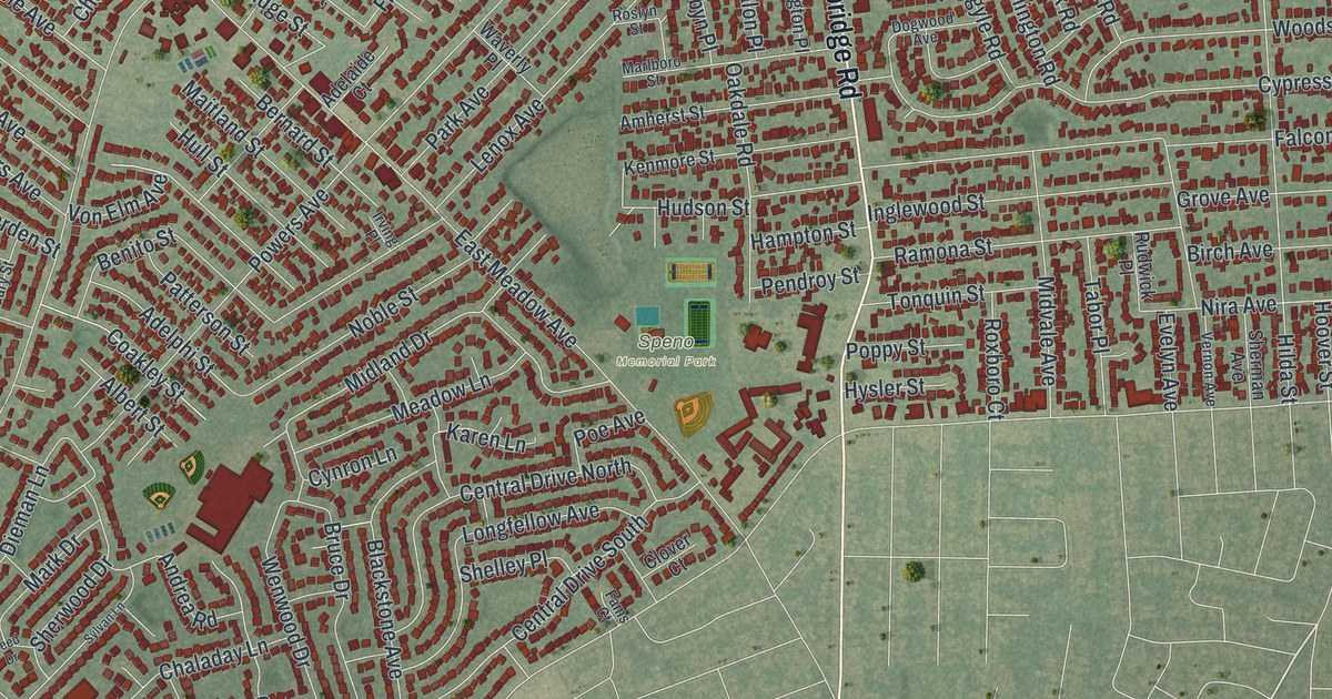 Map of East Meadow, New York