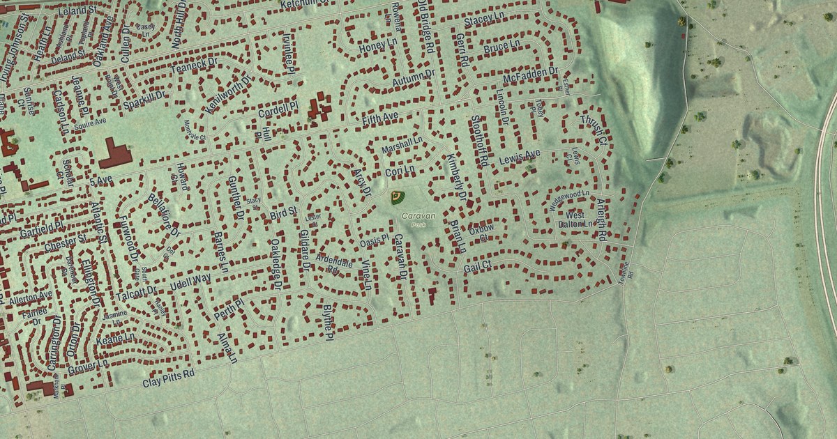 Map of East Northport, New York