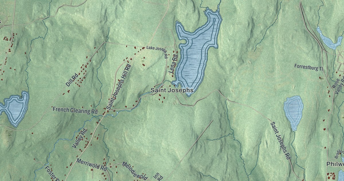 Map of Forestburgh, New York