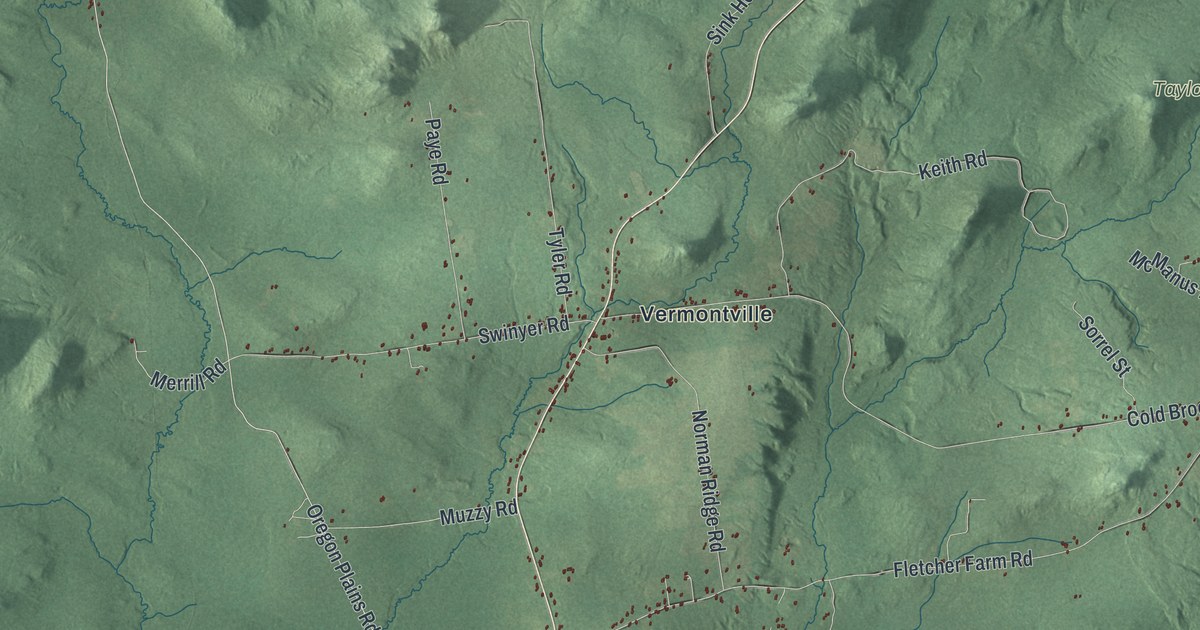 Map of Franklin, Franklin County, New York