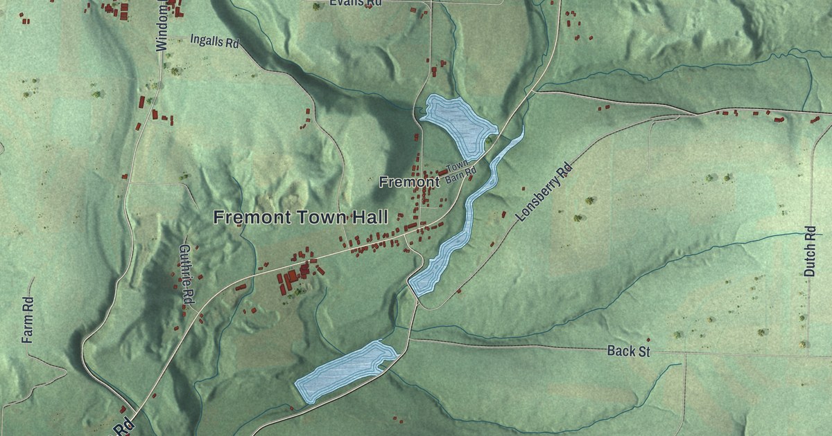Map of Fremont, Steuben County, New York