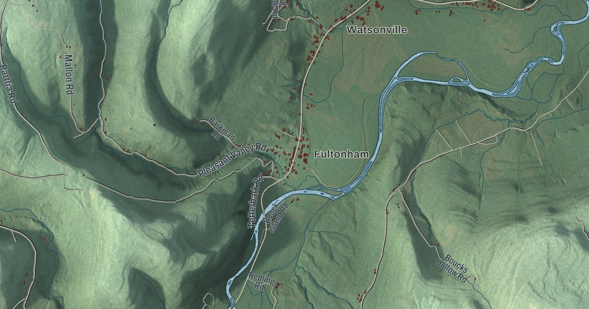 Map of Fulton, Schoharie County, New York