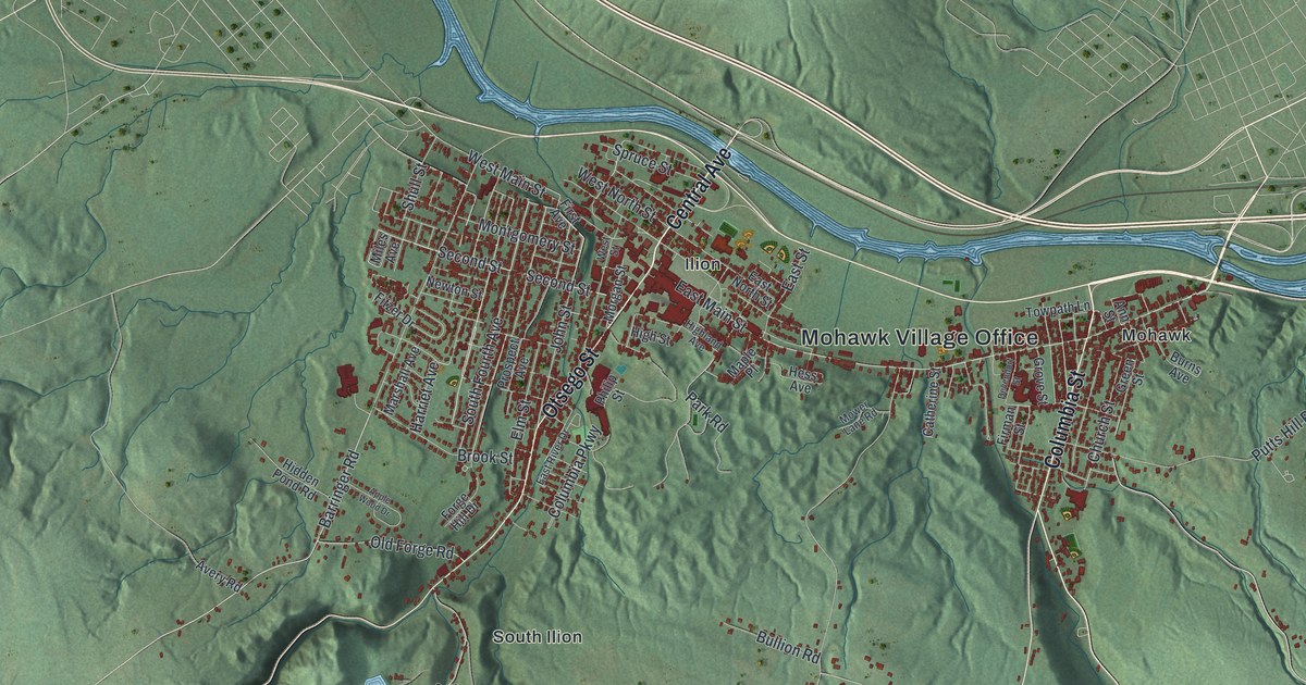 Map of German Flatts, New York