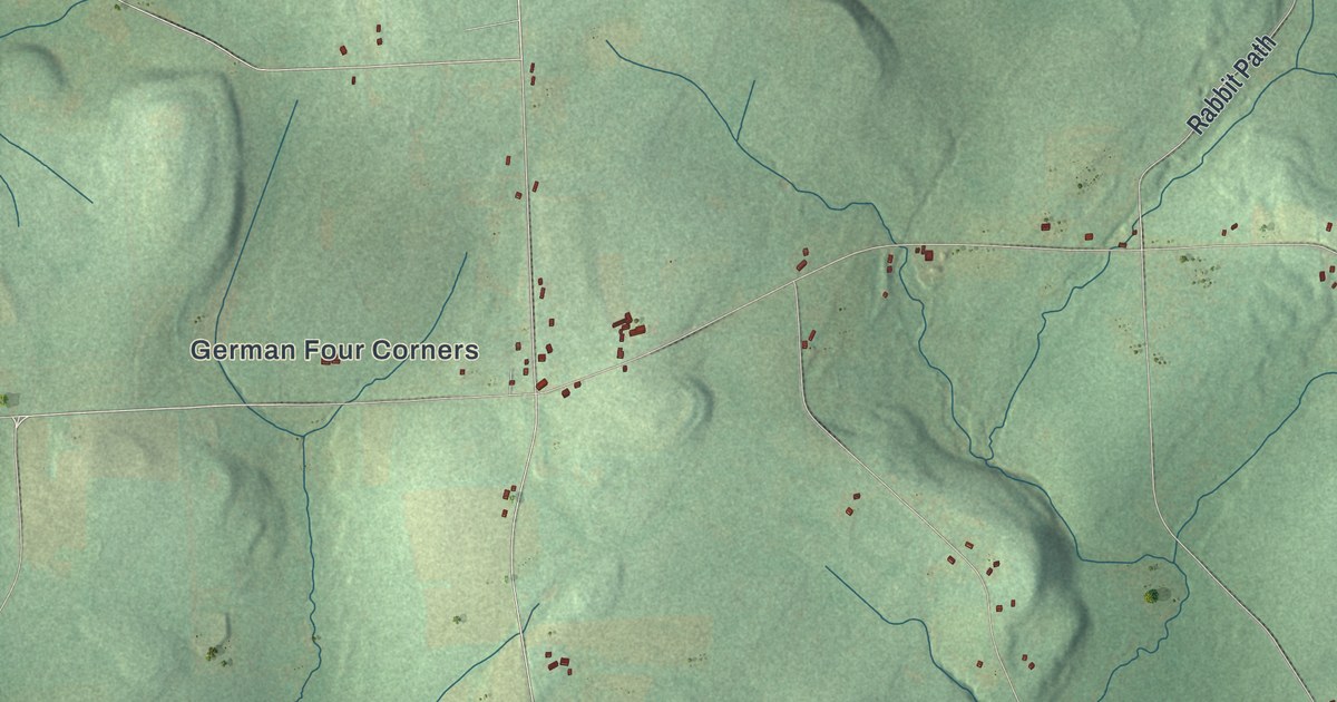 Map of German, New York
