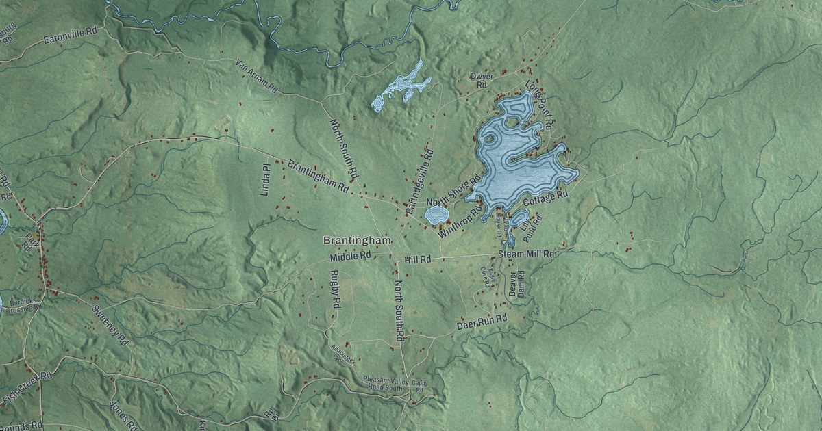 Map of Greig, New York