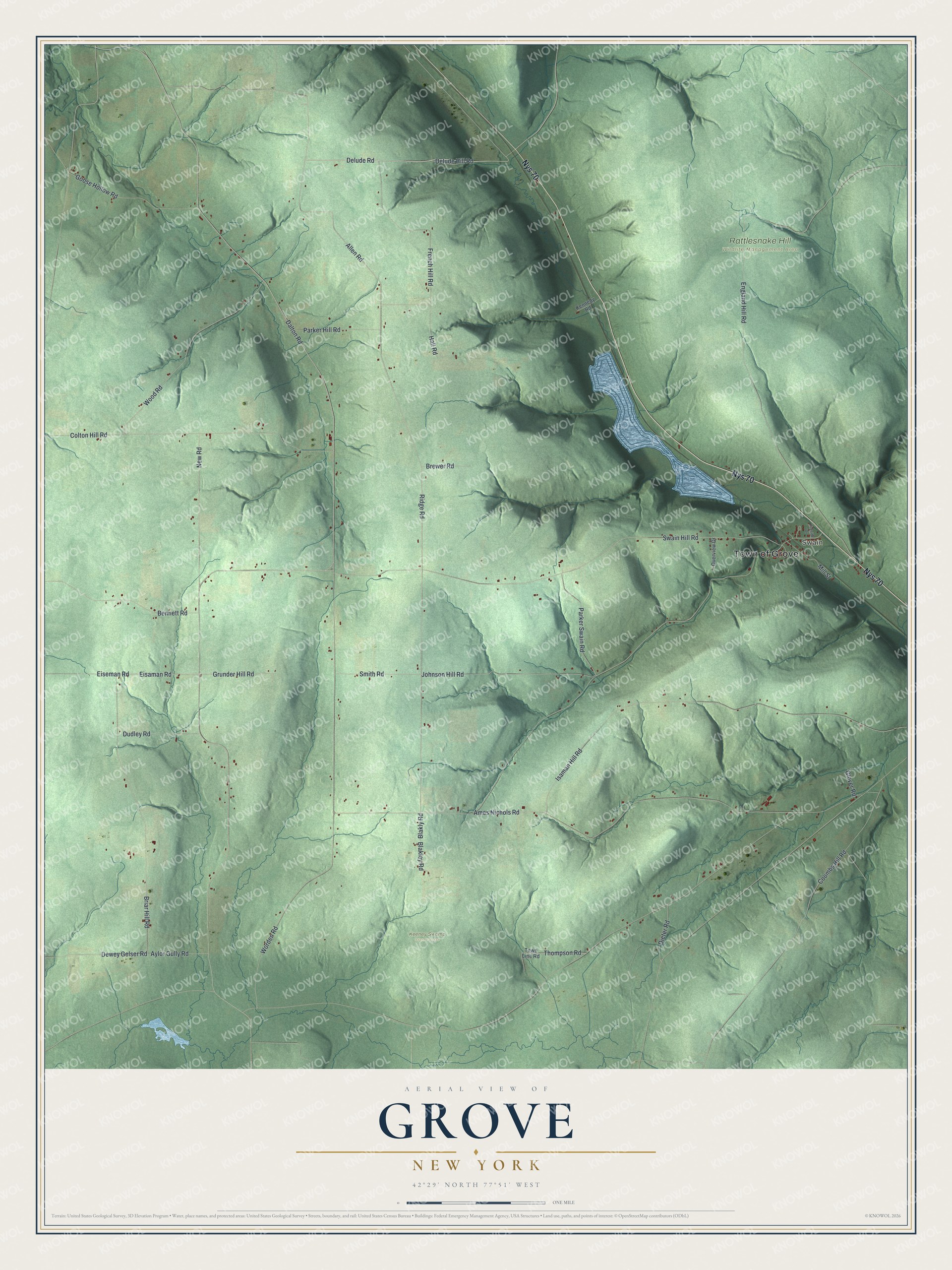 Watermarked full-map preview of Grove, New York