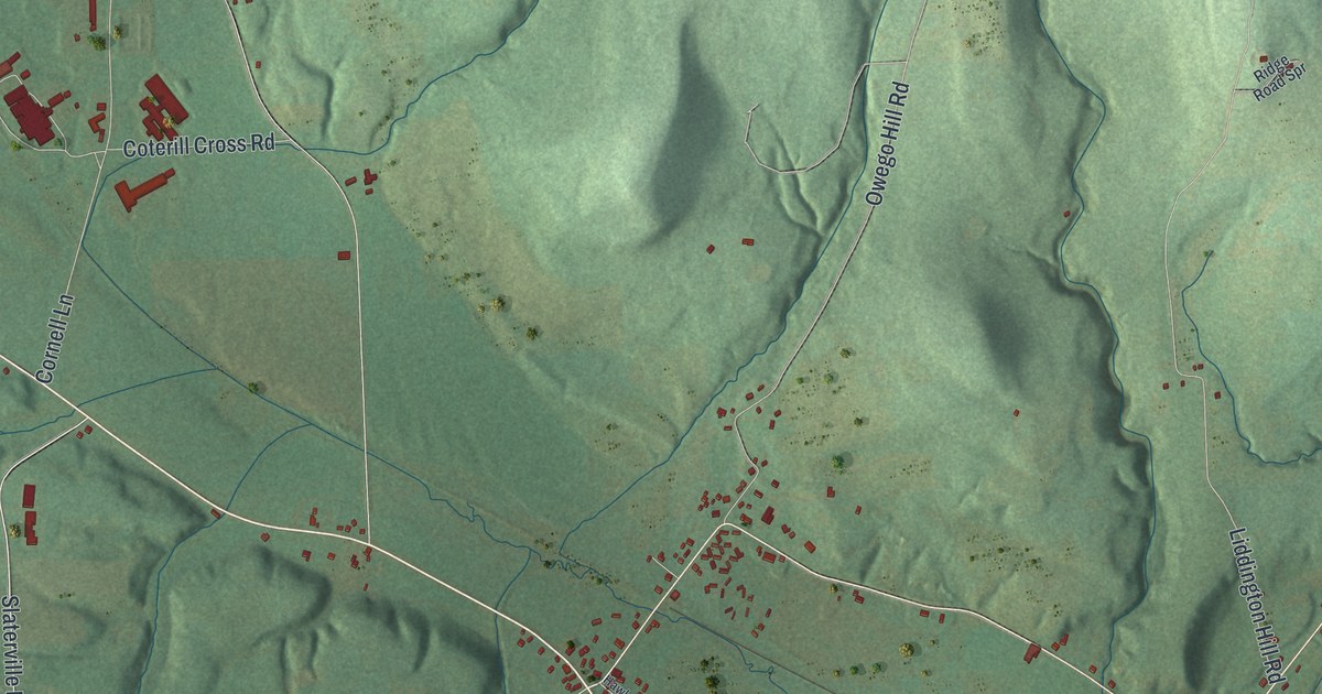 Map of Harford, New York
