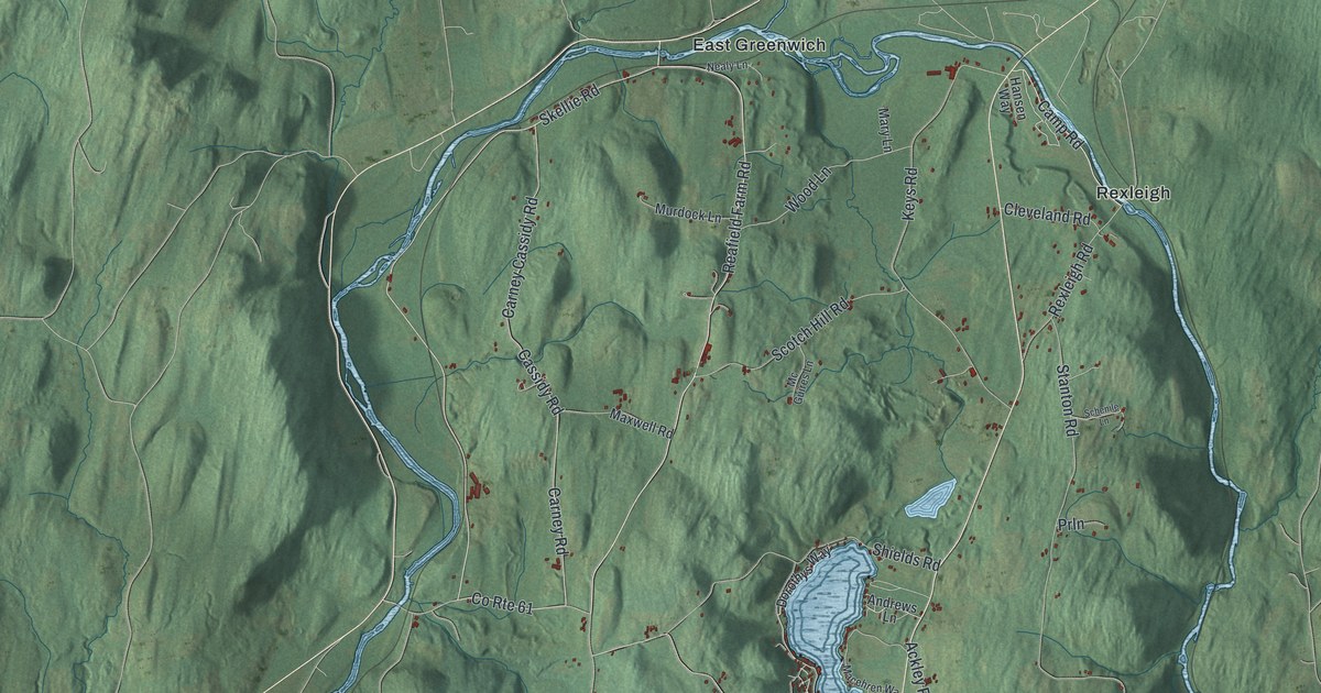 Map of Jackson, New York