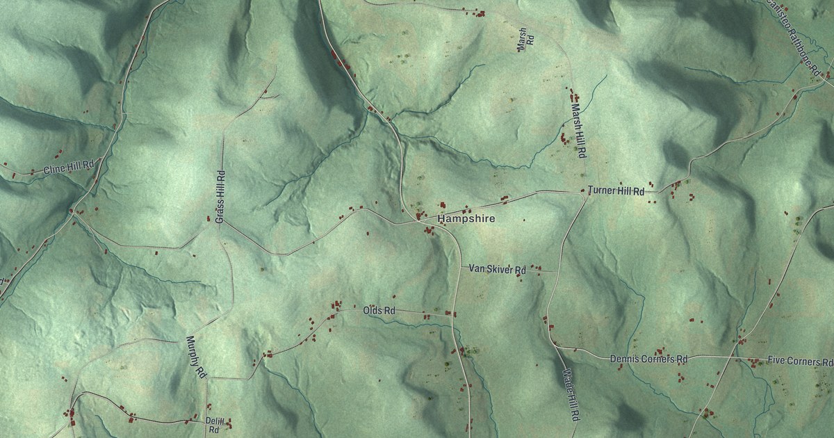 Map of Jasper, New York