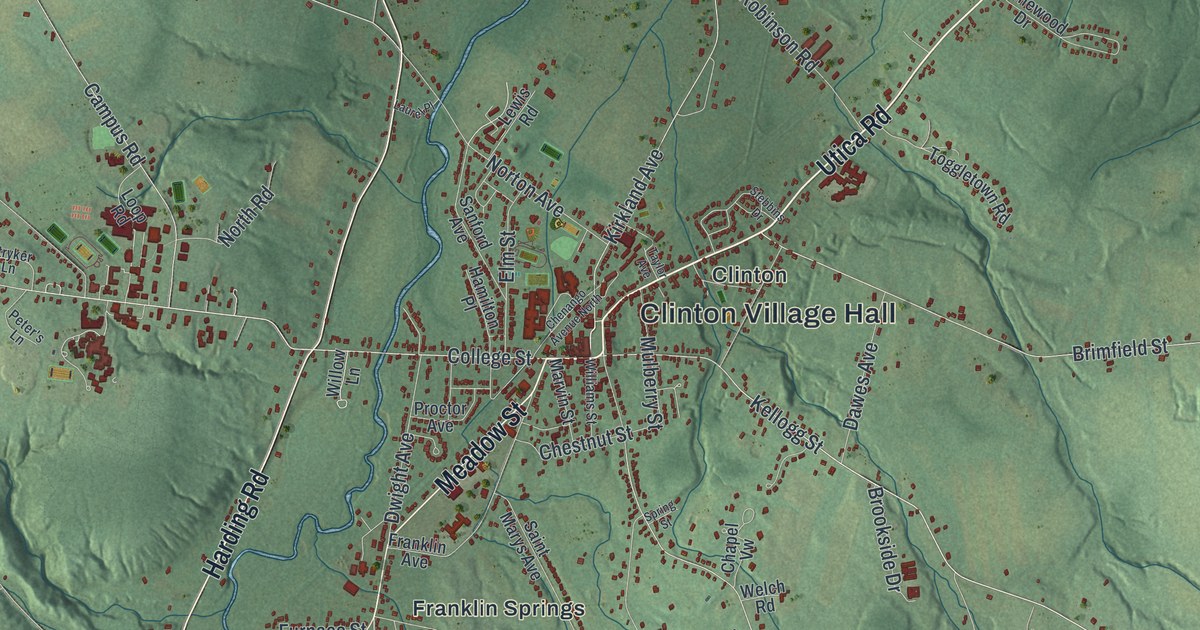 Map of Kirkland, New York