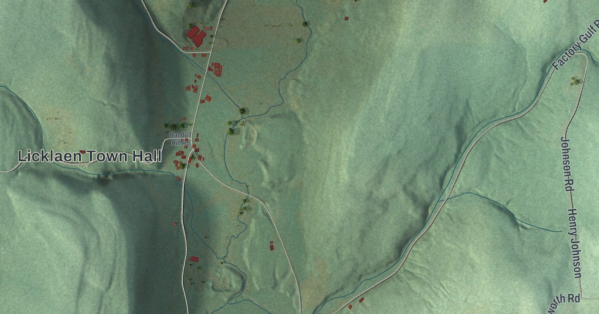 Map of Lincklaen, New York