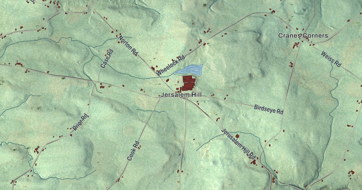 Map of Litchfield, New York