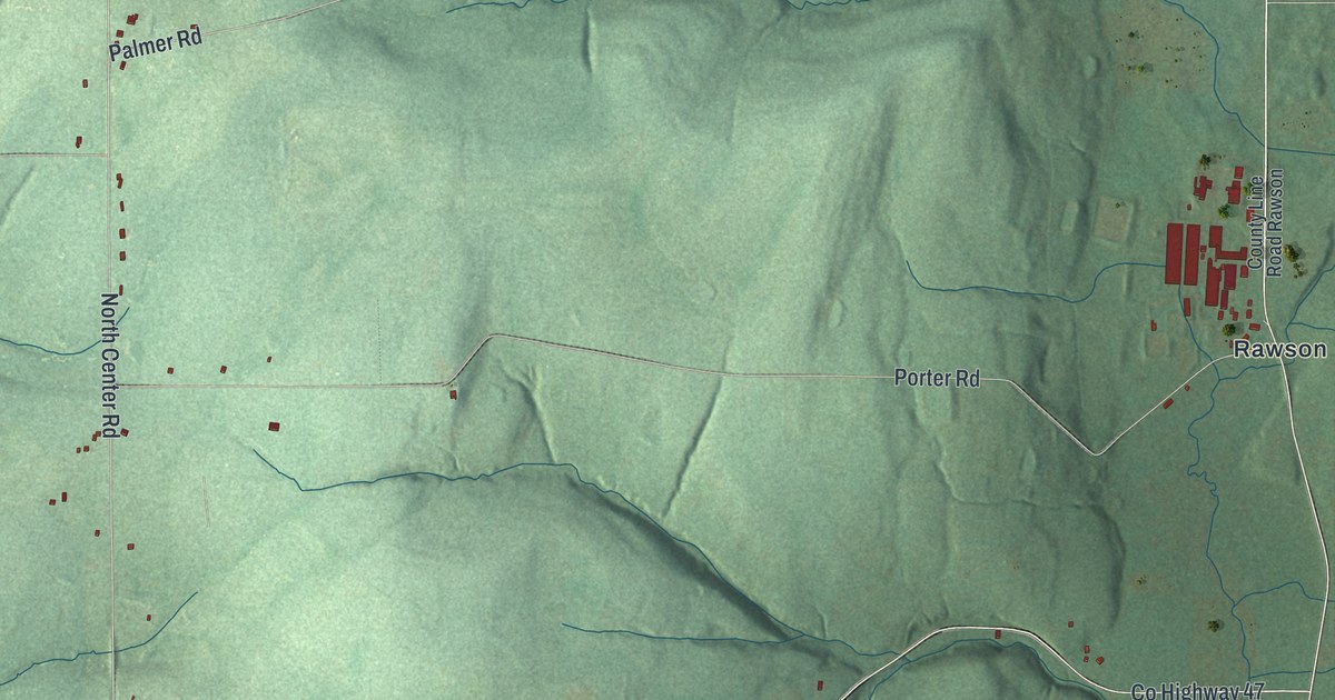 Map of Lyndon, New York