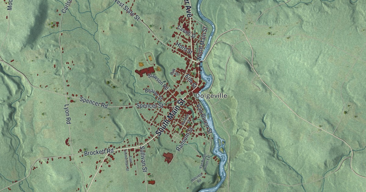 Map of Manheim, New York