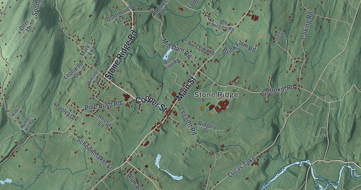 Map of Marbletown, New York