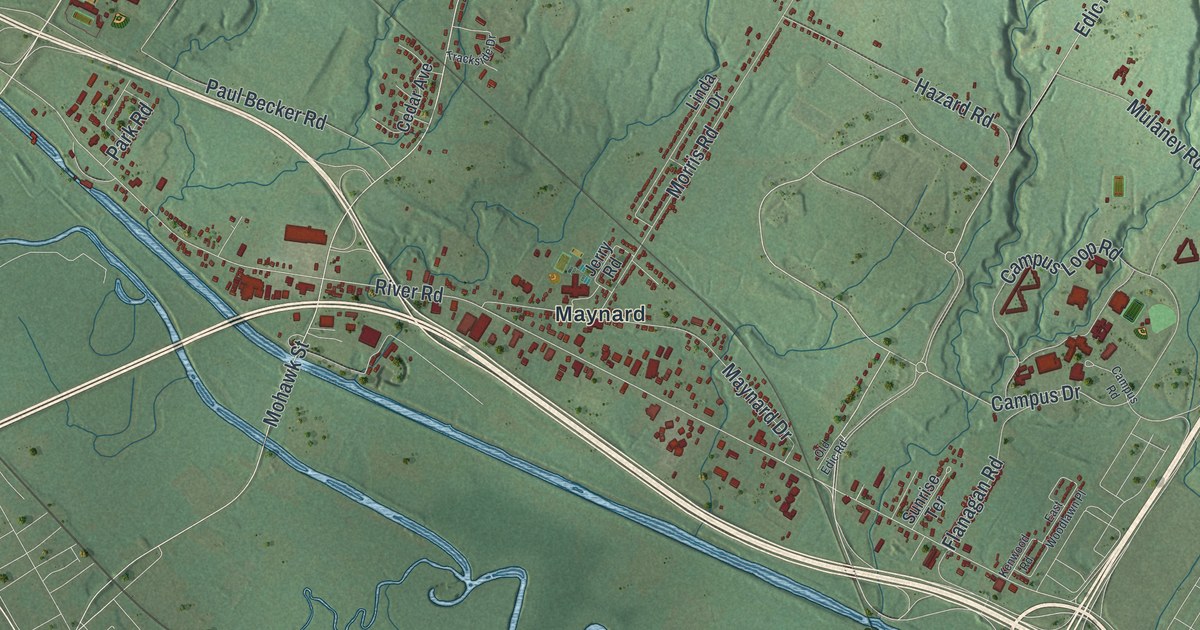 Map of Marcy, New York