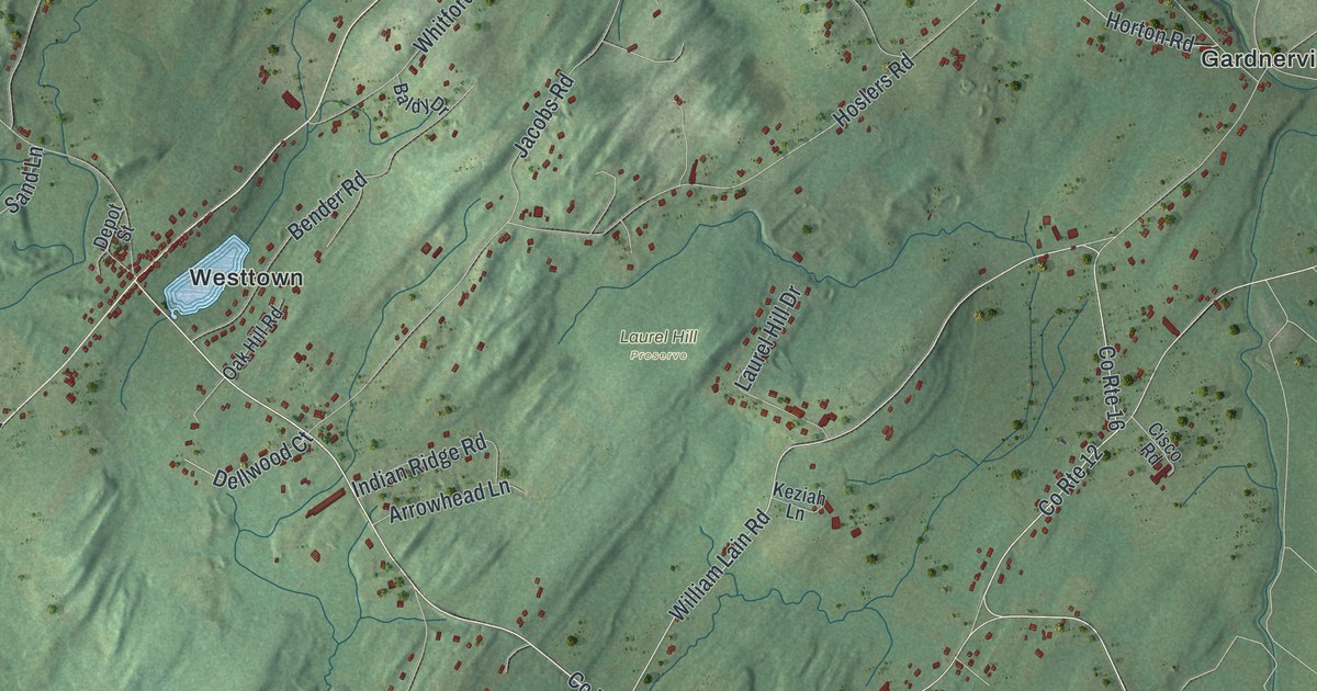 Map of Minisink, New York