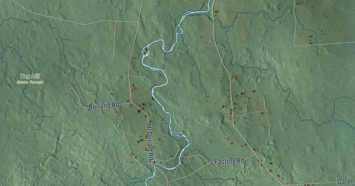 Map of Montague, New York