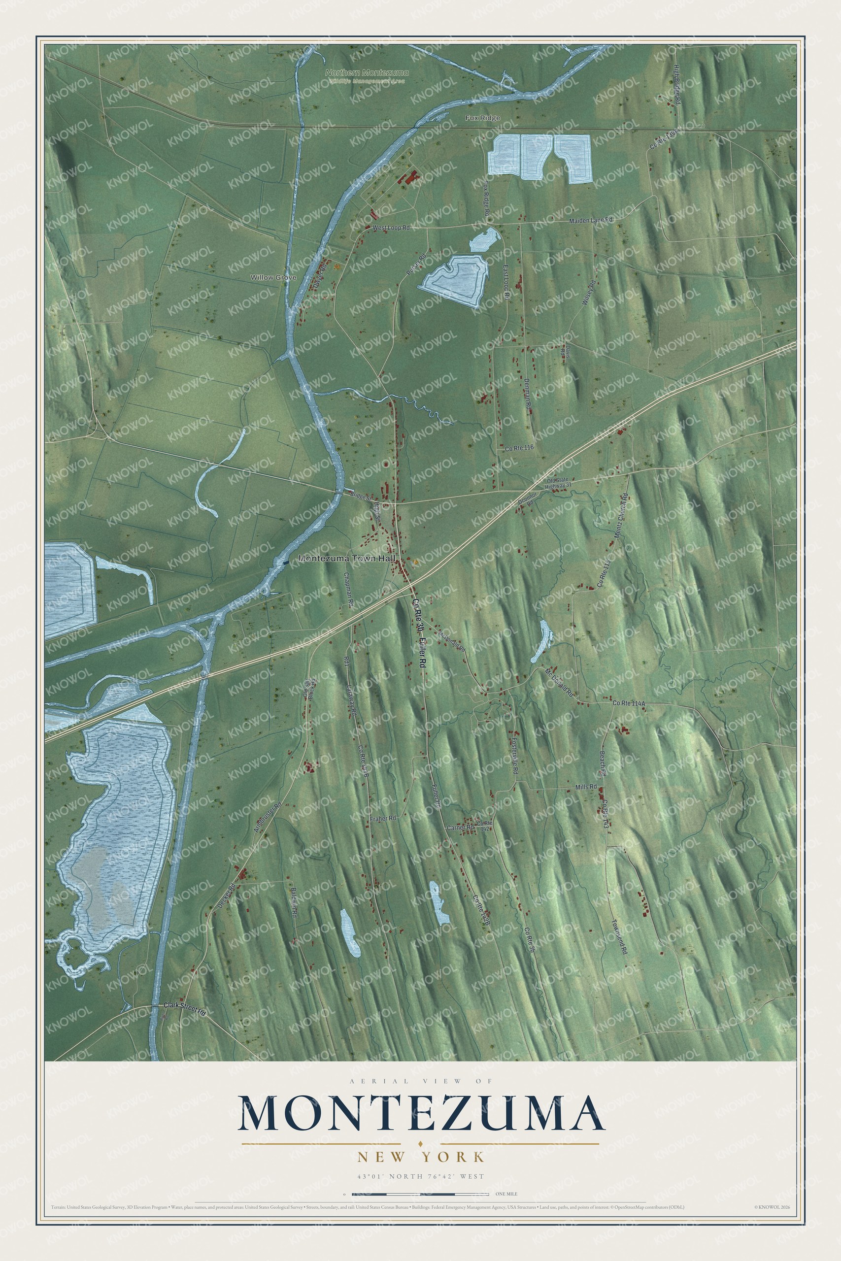 Watermarked full-map preview of Montezuma, New York