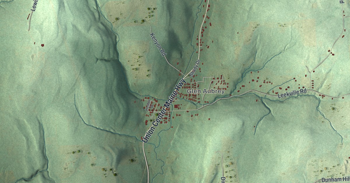 Map of Nanticoke, New York