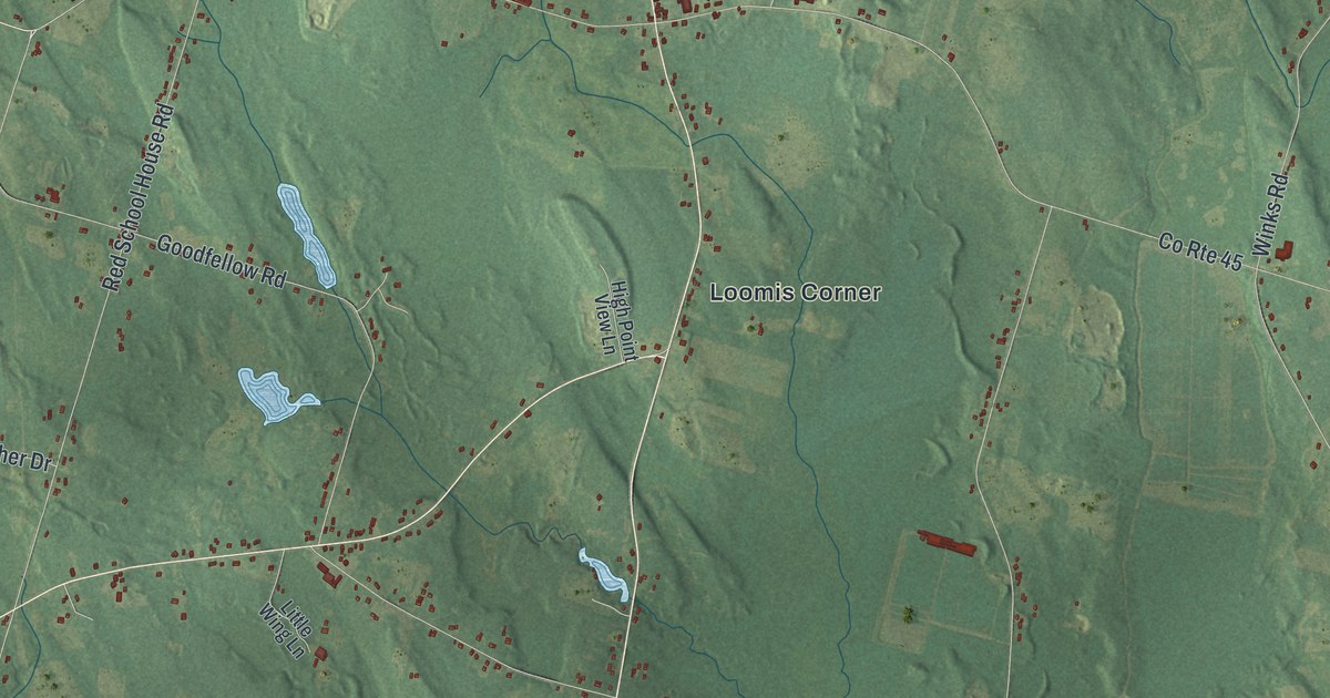 Map of Palermo, New York