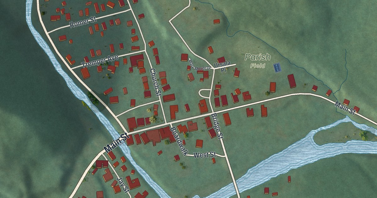 Map of Phoenicia, New York