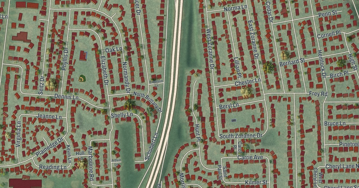 Map of Plainedge, New York