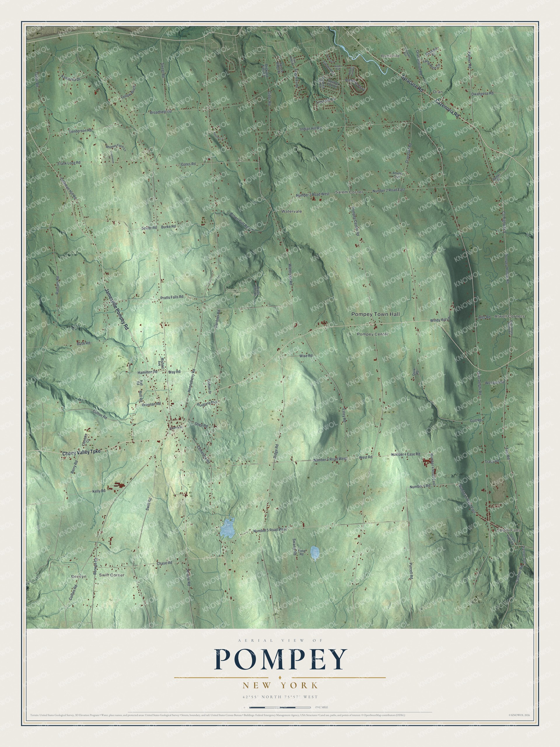 Watermarked full-map preview of Pompey, New York