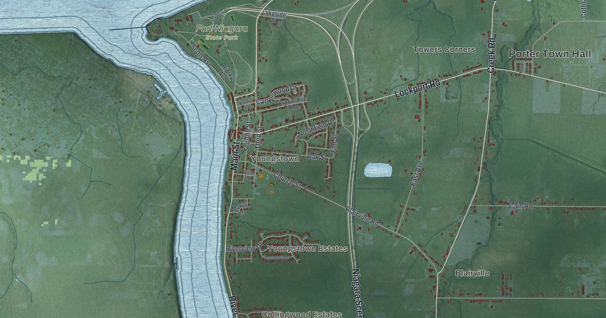 Map of Porter, New York