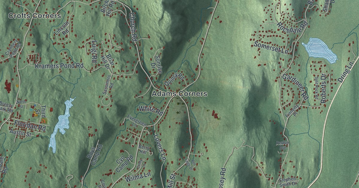 Map of Putnam Valley, New York