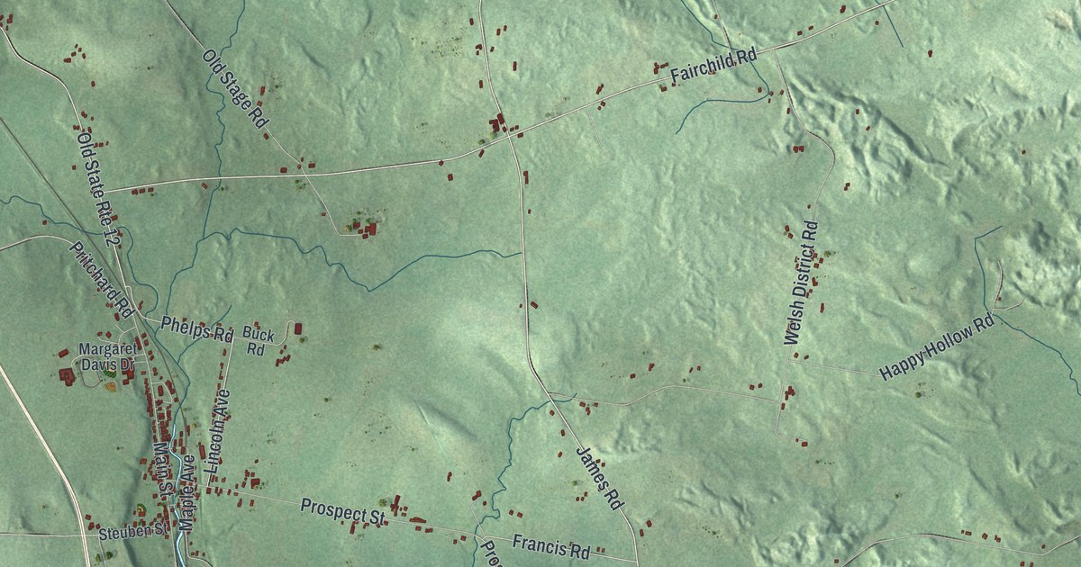 Map of Remsen, New York