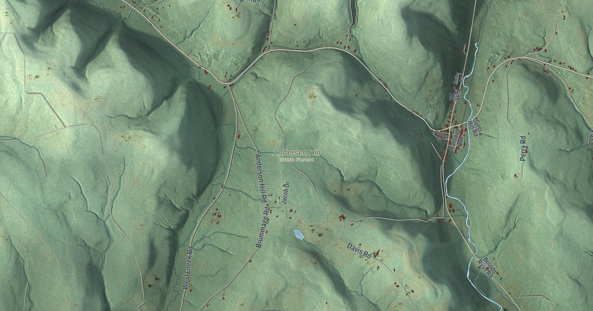 Map of Richford, New York
