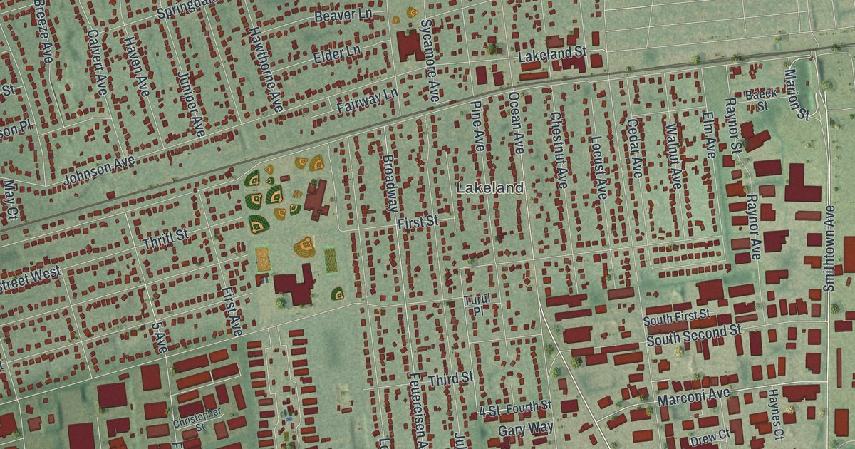 Map of Ronkonkoma, New York