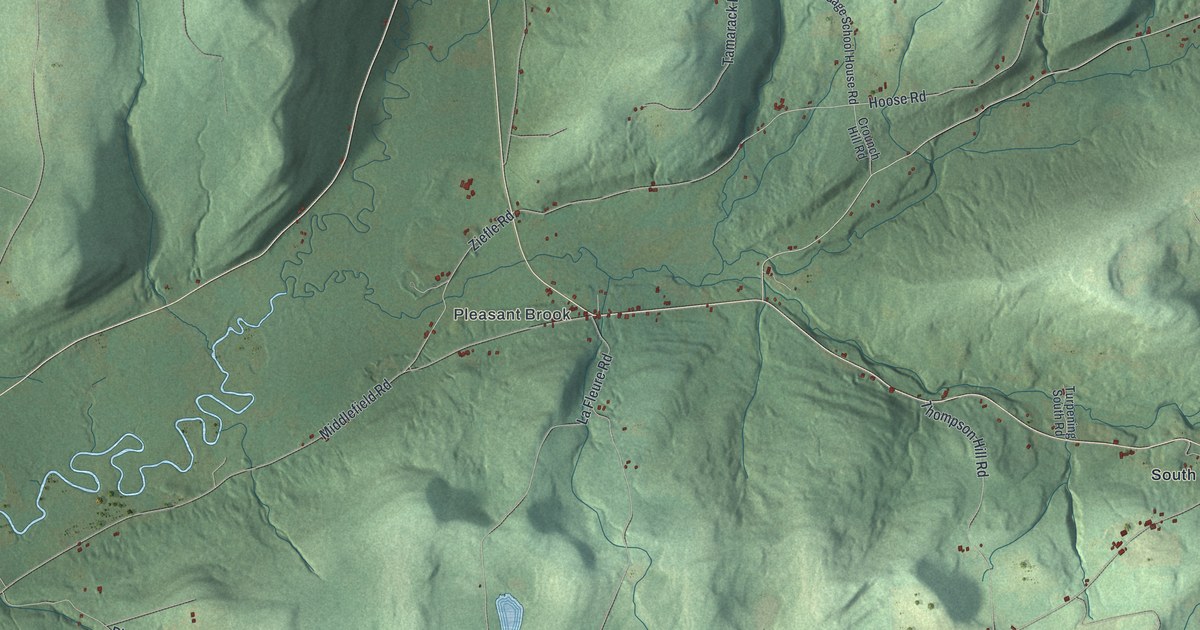 Map of Roseboom, New York