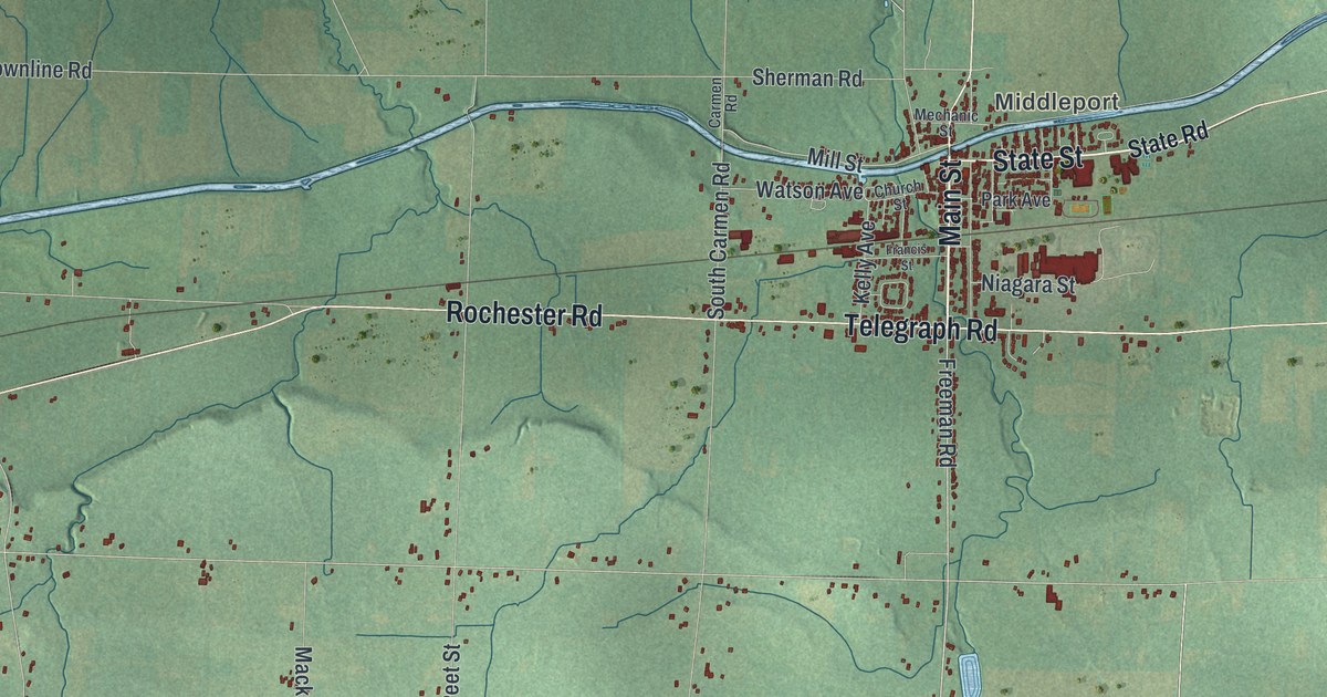 Map of Royalton, New York