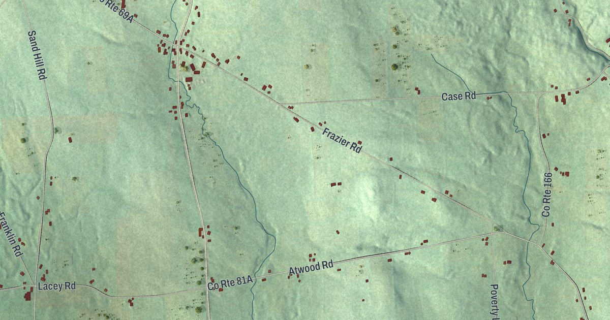Map of Sempronius, New York