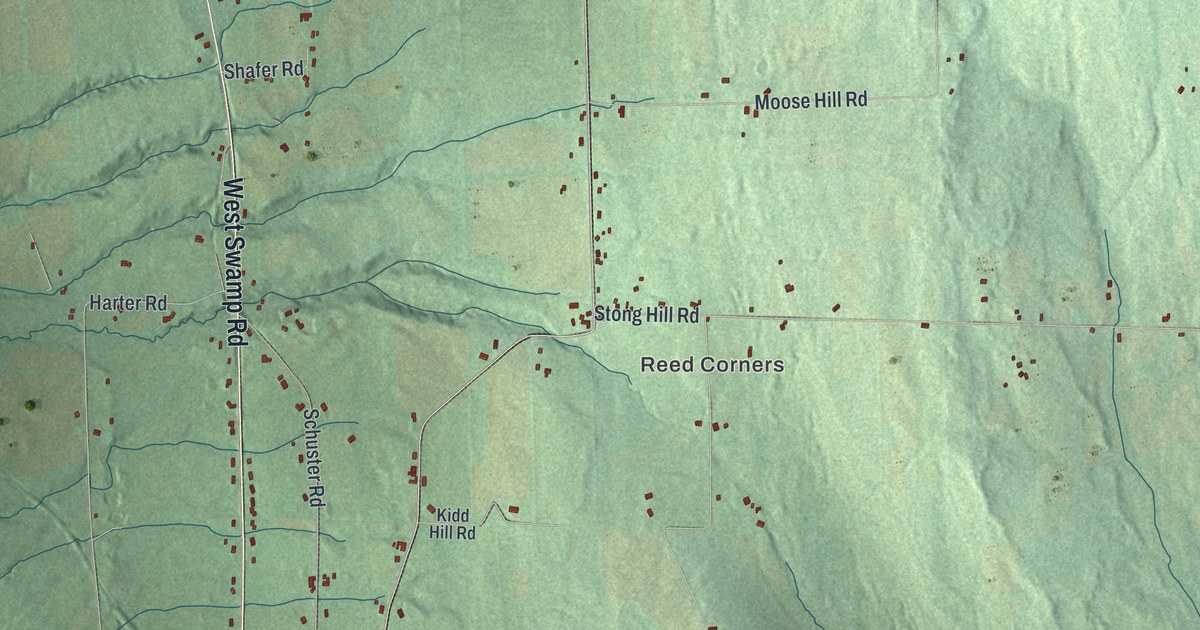 Map of Sparta, New York