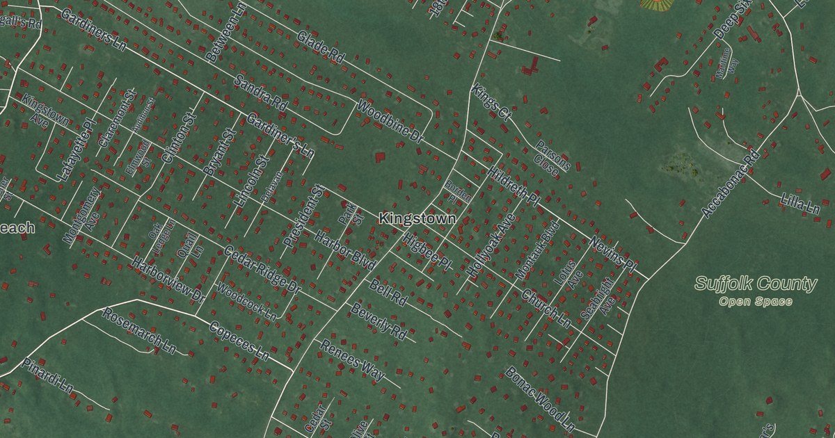 Map of Springs, New York