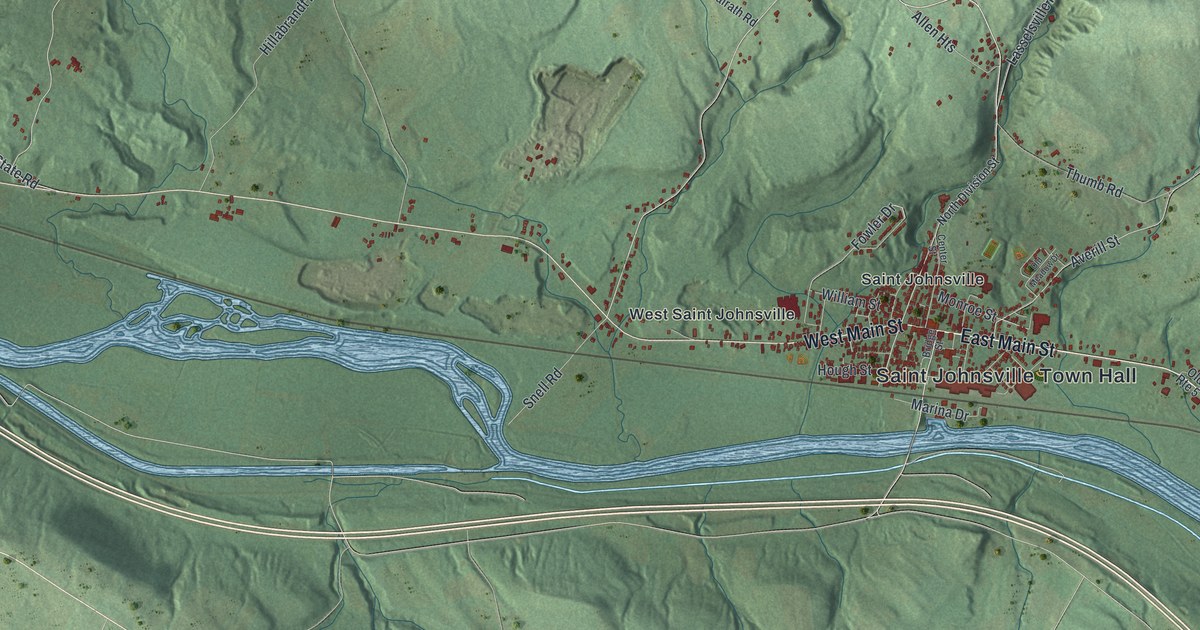 Map of St. Johnsville, New York