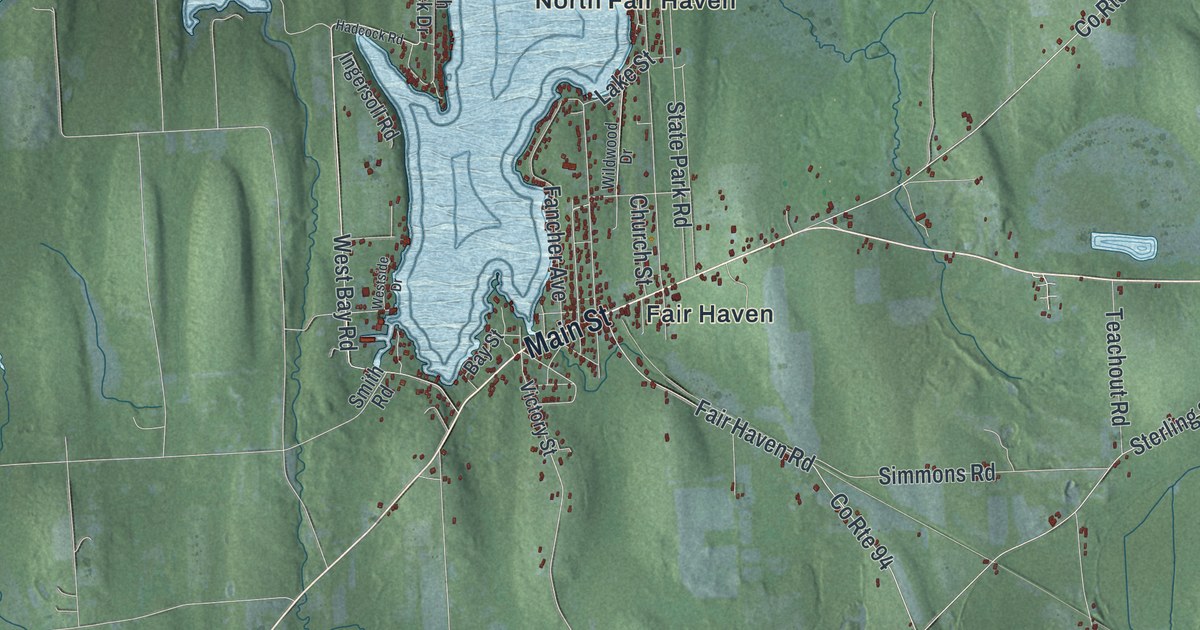 Map of Sterling, New York