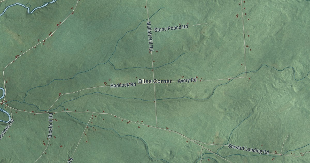 Map of Stratford, New York