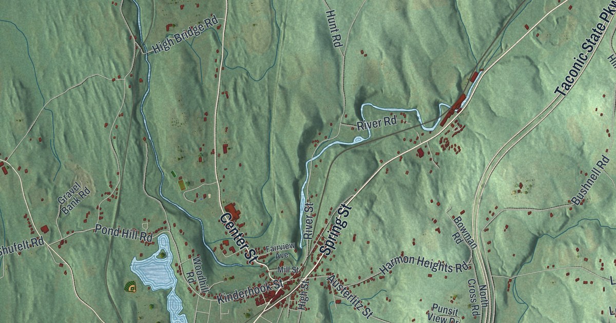 Map of the Town of Chatham, New York