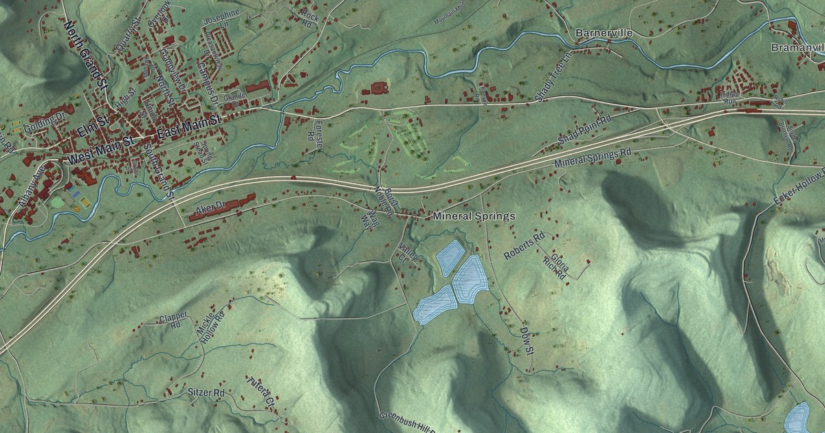 Map of the Town of Cobleskill, New York