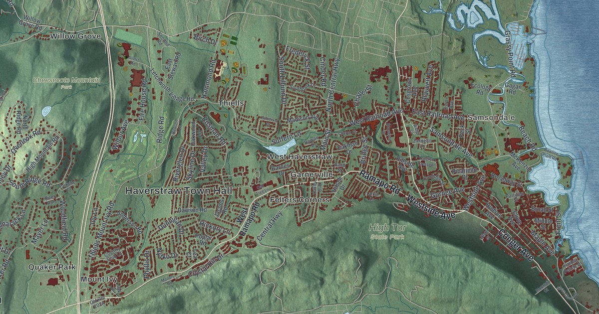 Map of the Town of Haverstraw, New York