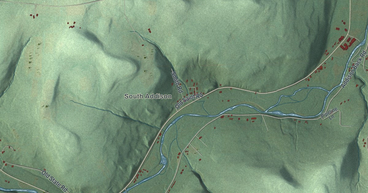 Map of Tuscarora, New York