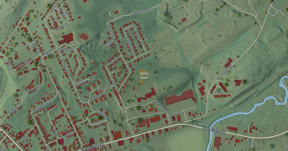 Map of the Village of Cobleskill, New York