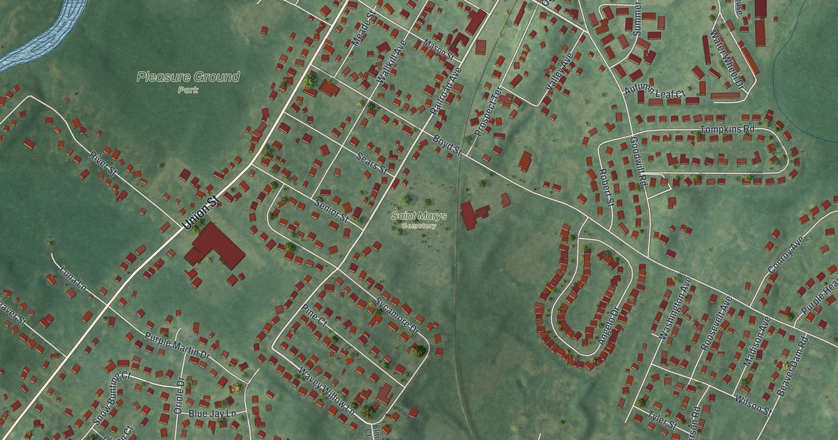 Map of the Village of Montgomery, New York