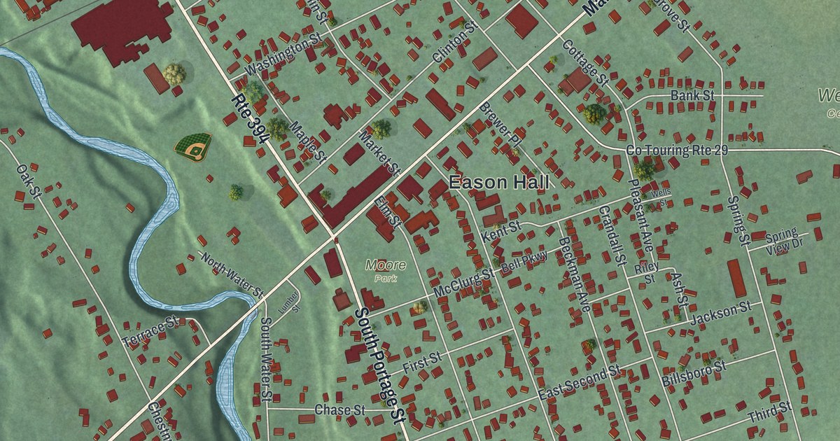 Map of the Village of Westfield, New York