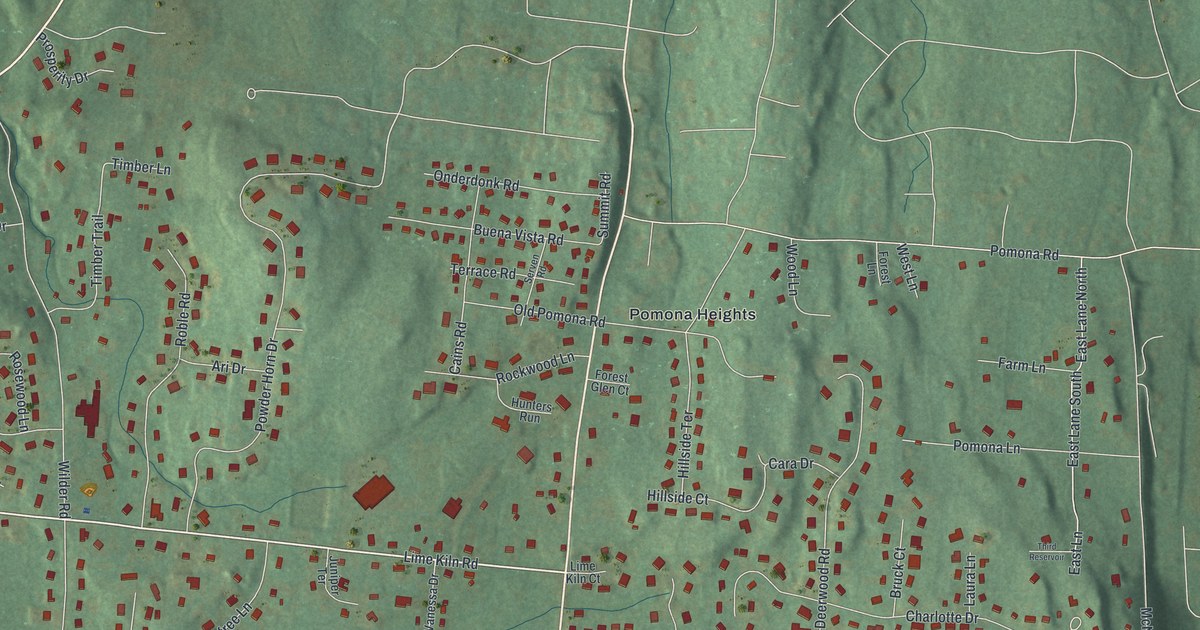 Map of Wesley Hills, New York