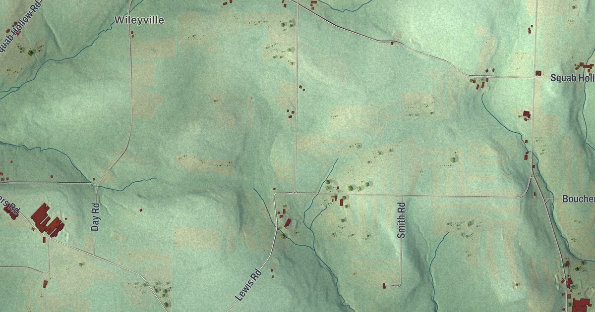 Map of West Union, New York